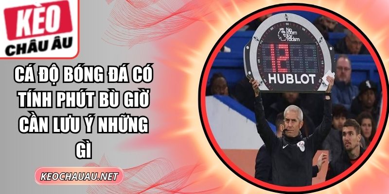 Cá Độ Bóng Đá Có Tính Phút Bù Giờ